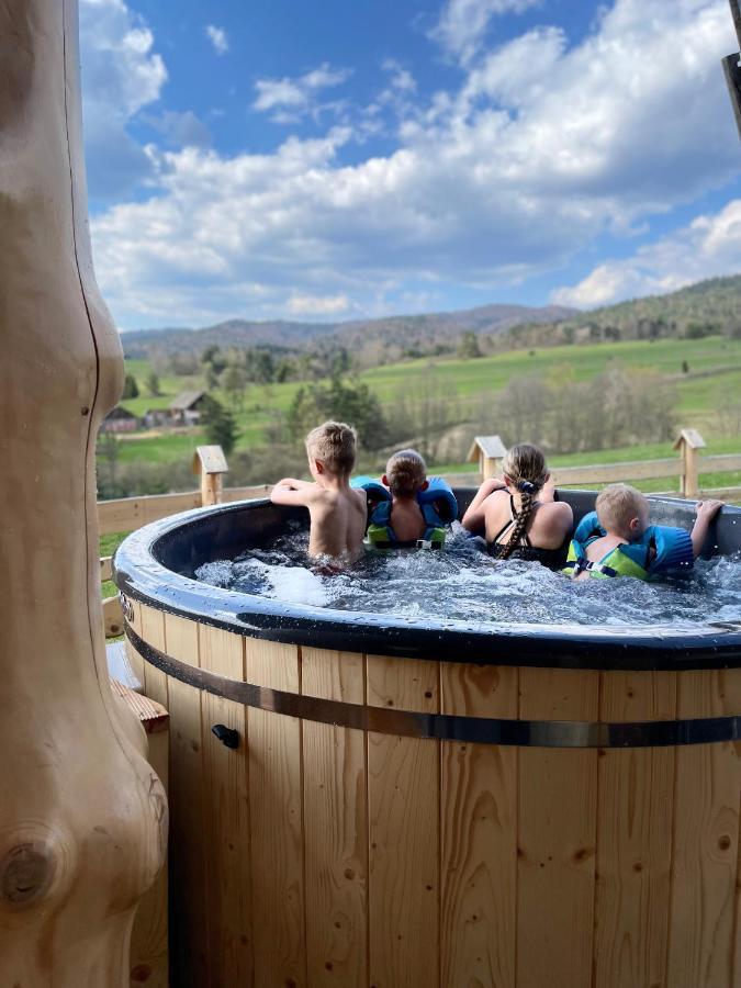 Goralskie Domki Na Podhalu - Z Jacuzzi Maniowy Exteriér fotografie